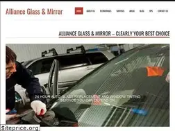 Sites similar to allianceglassandmirror.com