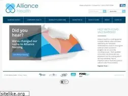 Sites similar to alliancehealth.com.au