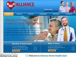 Sites similar to alliancehomehealth.net