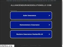 Sites similar to allianceinsurancesolutionsllc.com