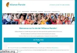 Sites similar to alliancemariale.com
