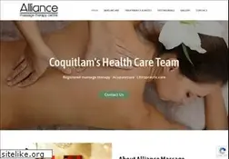 Sites similar to alliancemassage.ca