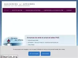 Sites similar to alliances-affaires.fr