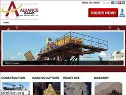 Sites similar to alliancesand.com