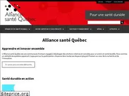 Sites similar to alliancesantequebec.com