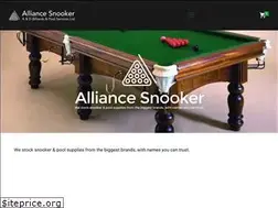Sites similar to alliancesnooker.co.uk