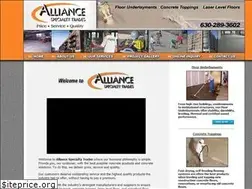 Sites similar to alliancespecialty.com