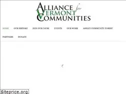Sites similar to alliancevermont.org