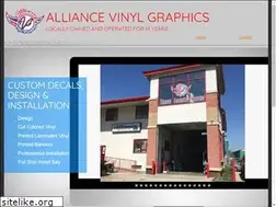 Sites similar to alliancevinylgraphics.com