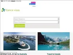 Sites similar to alliancevisas.com