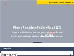 Sites similar to alliancewine.com