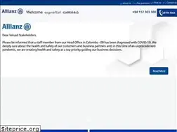 Sites similar to allianz.lk