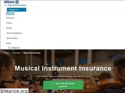 Sites similar to allianzmusicalinsurance.co.uk