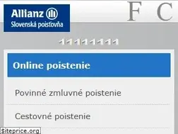 Sites similar to allianzsp.sk