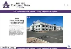 Sites similar to allied-sign.com