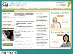 Sites similar to alliedbondednotary.com