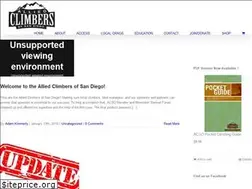 Sites similar to alliedclimbers.org