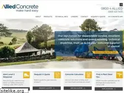 Sites similar to alliedconcrete.co.nz