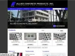 Sites similar to alliedconcreteph.net