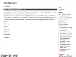 Sites similar to alliedfamilies.wordpress.com
