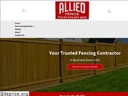 Sites similar to alliedfenceoftulsa.com