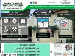 Sites similar to alliedgardensautomotive.com