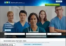 Sites similar to alliedhealthcareers.com
