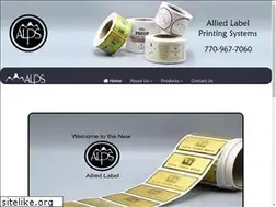 Sites similar to alliedlabel.com