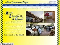 Sites similar to alliedlinoleum.com
