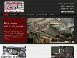 Sites similar to alliedmufflerhesperia.com