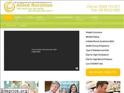 Sites similar to alliednutrition.com.au