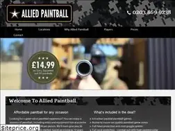Sites similar to alliedpaintball.co.uk