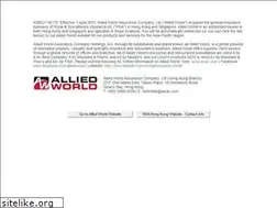 Sites similar to alliedworldgroup.com.hk