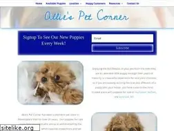 Sites similar to alliespetcorner.com