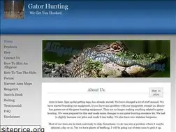 Sites similar to alligatorhuntingequipment.com