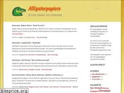 Sites similar to alligatorpapiere.de