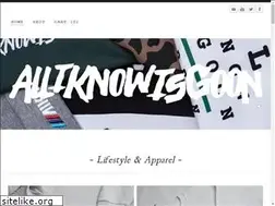 Sites similar to alliknowisgoon.com