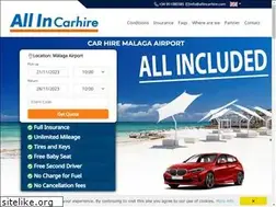 Sites similar to allincarhiremalaga.com