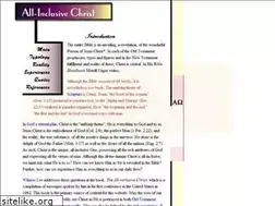 Sites similar to allinclusivechrist.org