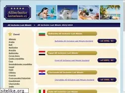 Sites similar to allinclusivelastminute.cz