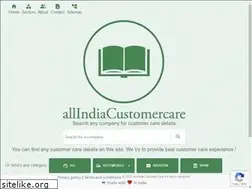 Sites similar to allindiacustomercare.com
