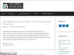 Sites similar to allindiaexamadda.com