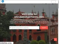 Sites similar to allindiajudgements.com