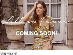 Sites similar to allinfavor.com