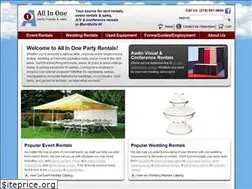Sites similar to allinonepartyrentals.com