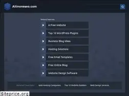 Sites similar to allinoneseo.com