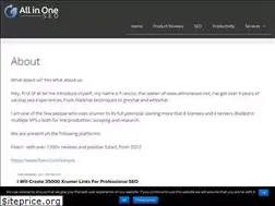 Sites similar to allinoneseo.net