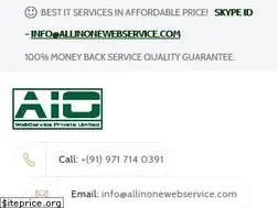 Sites similar to allinonewebservice.com