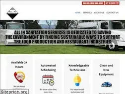 Sites similar to allinsanitation.com