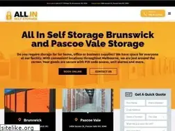 Sites similar to allinselfstorage.com.au